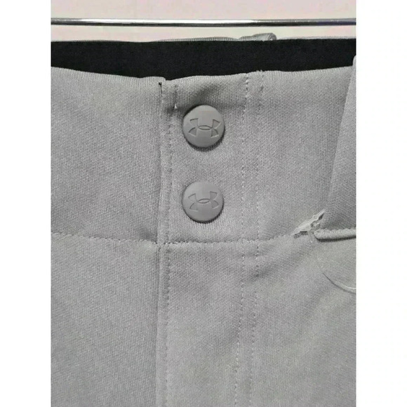 Men's Under Armour Baseball Short Pants Gray SM/P/CH‎ - Picture 3 of 6